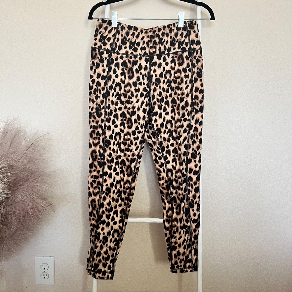 Victoria's Secret Leopard Print Leggings  L
